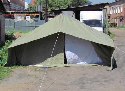 Палатка лагерная 6-ти местная 6ППП15 (15м2) базовая