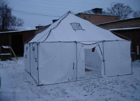Палатка лагерная 10 ти местная 10ПБ-22(22м2) базовая